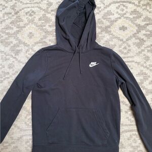 Nike Boys Black Pullover Hoodie